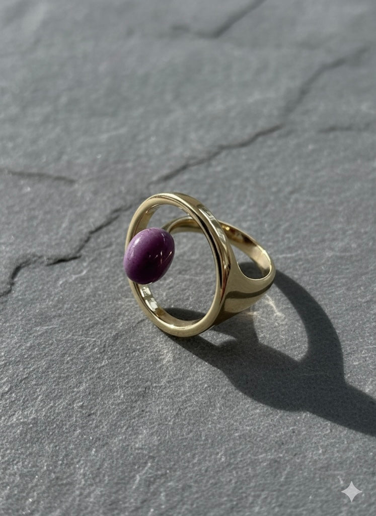 Gold Circle Ring