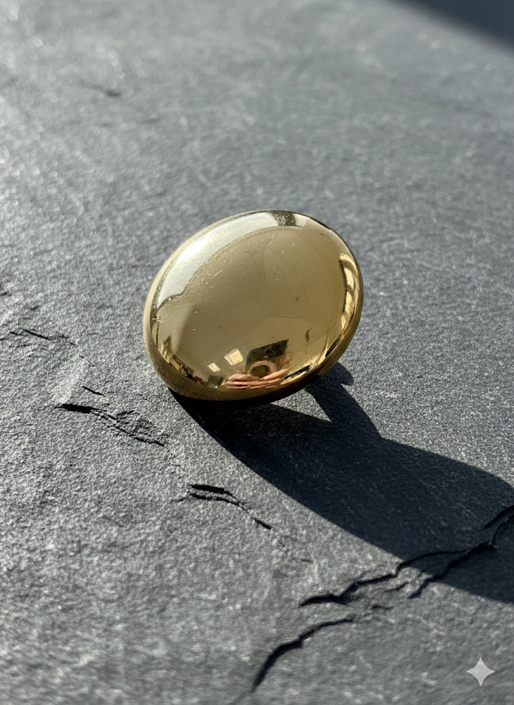 CERASELLE METAL BUTTON LARGE