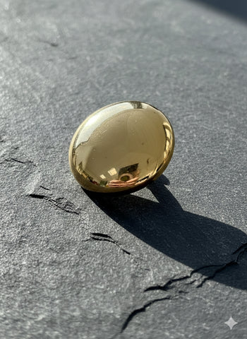 CERASELLE METAL BUTTON LARGE