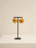 Gold Rose Earrings