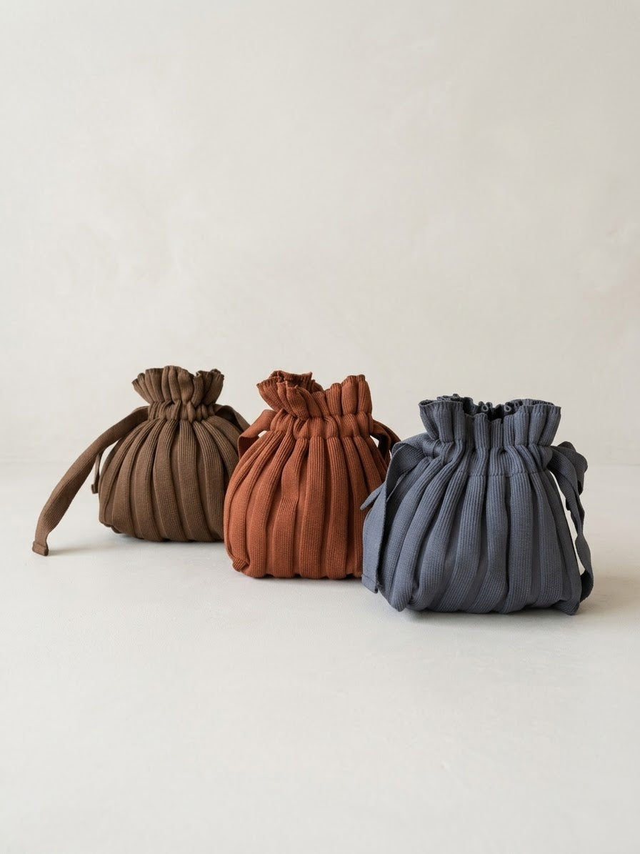 Bolster Drawstring Bags