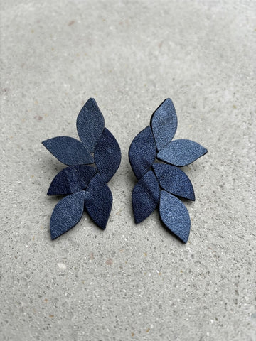 Wings Leather Earrings