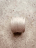 Lines Leather Cuff