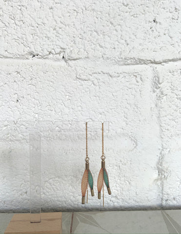 Two Flower Earrings