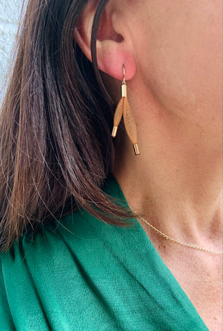 Twin Flower Earrings