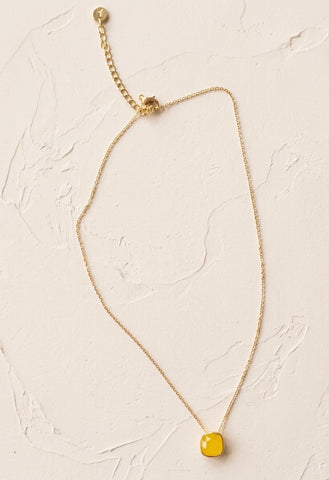 Neon Necklace Yellow