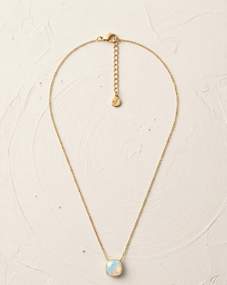 Necklace Clear Crystal