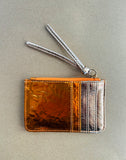 Metallic Leather Wallet