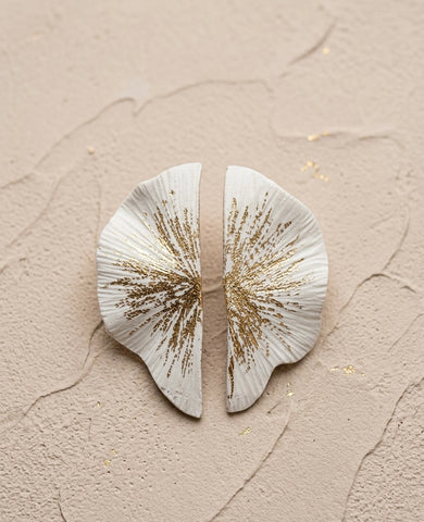 Gold Splash Earrings