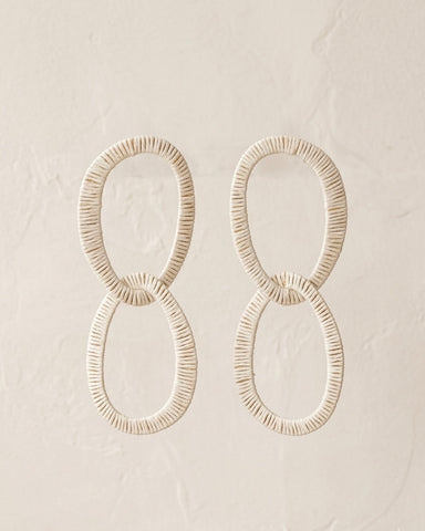 Coba Double Loop Earrings