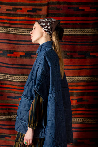 Kiki Denim Cape