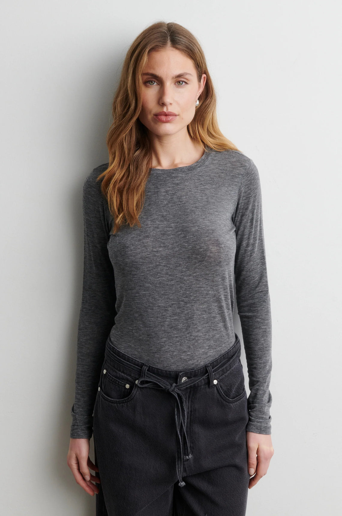 Matima Grey Merino Top