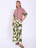 Abstract Palazzo Trousers