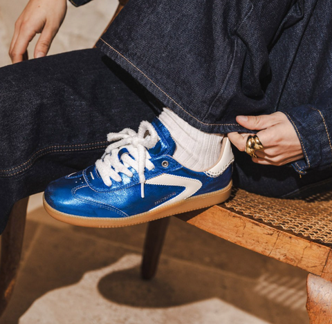 Electric Blue Trainers