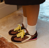 Lina Cognac Trainers