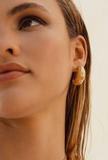 Gold Moon Earrings