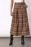 Anya Check Skirt