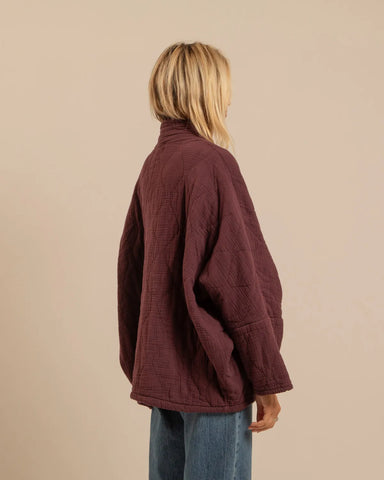 Chicago Burgundy Kimono