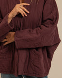 Chicago Burgundy Kimono