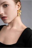 Golden Bouquet Earrings