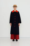 Red Collar Coat