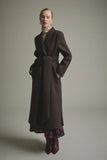 Chocolate Sash Coat