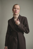 Chocolate Sash Coat