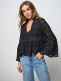 Vanessa Openwork Top