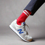 Red and White Sport Socks