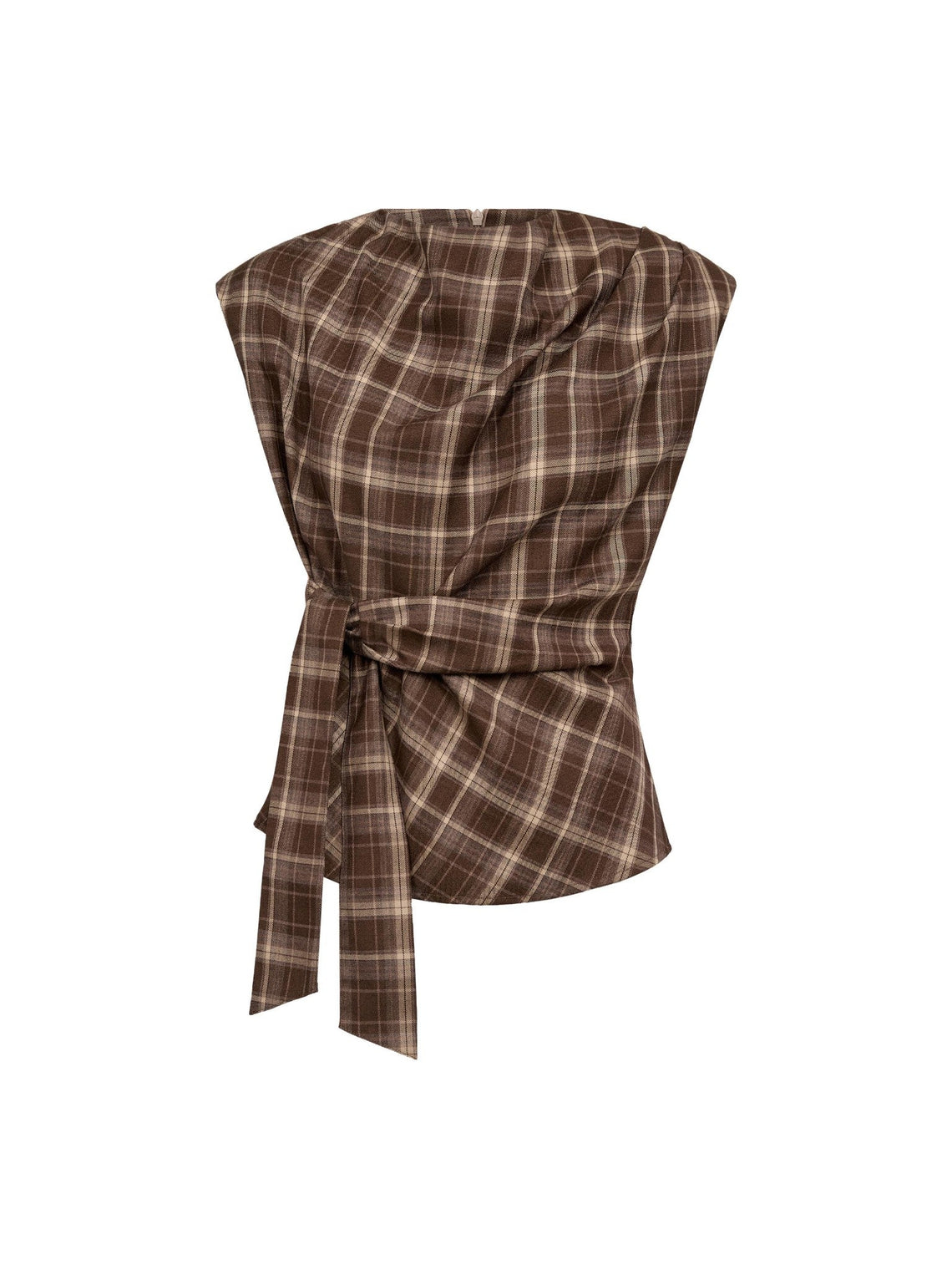 Dagny Check Top