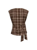 Dagny Check Top