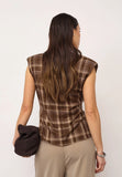Dagny Check Top