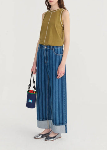Stripey Blue Jeans