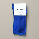 Electric Blue Glitter Socks
