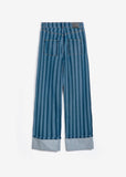 Stripey Blue Jeans
