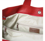 Burgundy Leather All-Day Bag