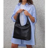 Oxblood Leather Shoulder Bag