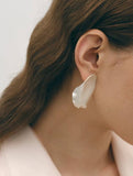 Minimalist Leaf Earrings