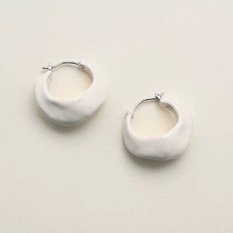 Sculpted Hoop Earrings