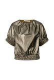 Gine Metallic Top
