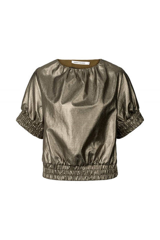 Gine Metallic Top
