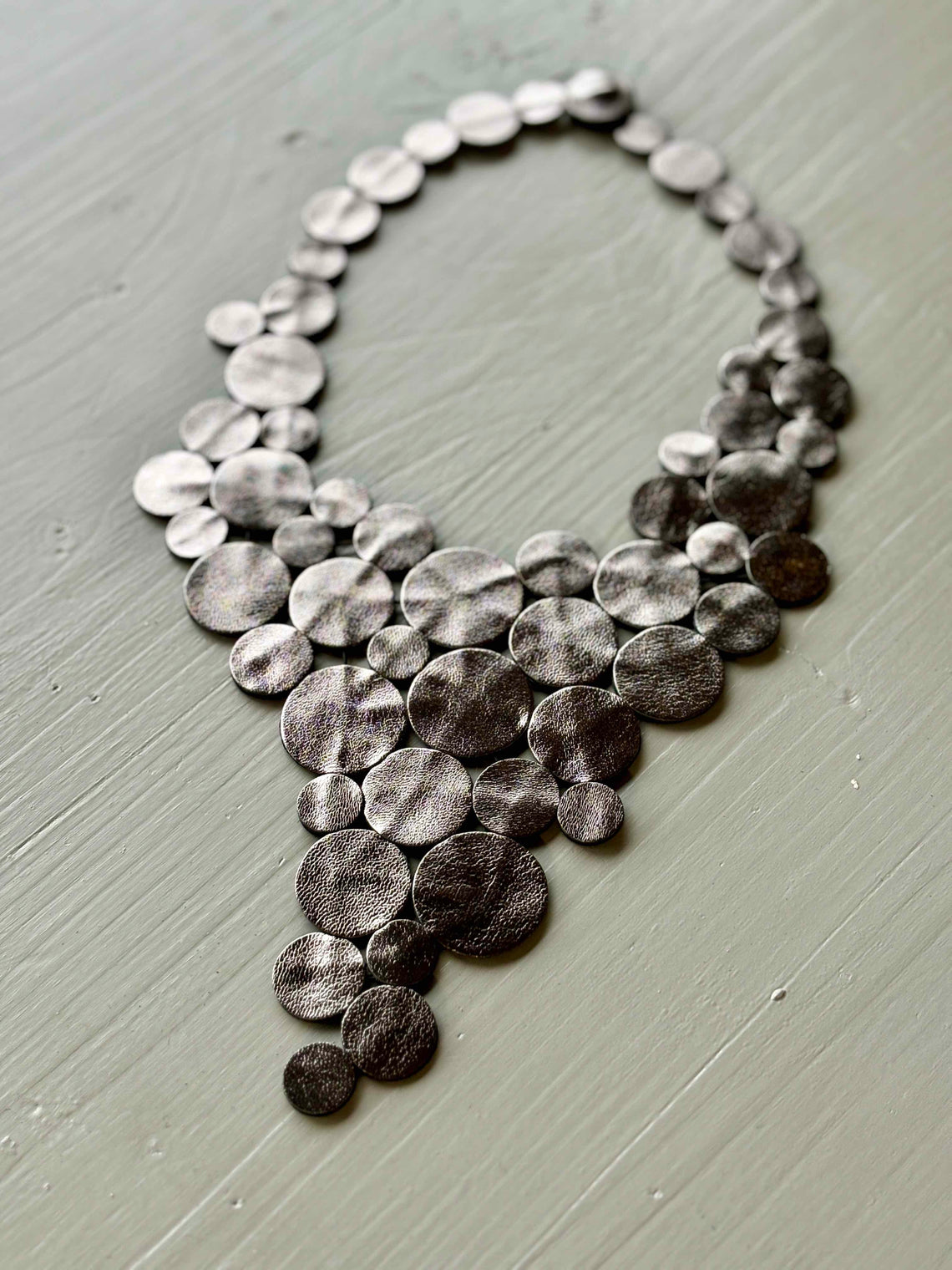 Sphere Leather Necklace