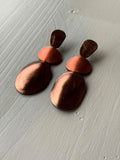 Leather Jewel Earrings