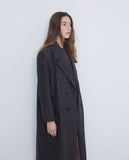 Herringbone Wool Coat