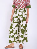 Abstract Palazzo Trousers