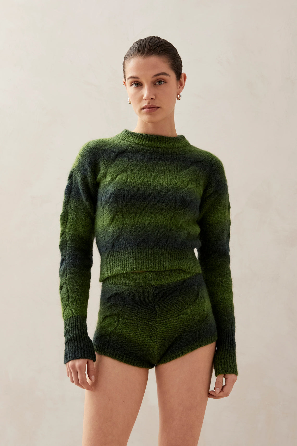 Aspen Forest Green Knit