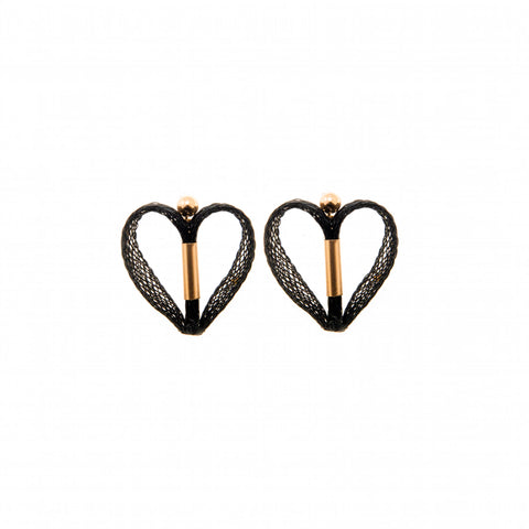 Heart Studs