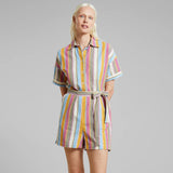 Lilje Striped Playsuit