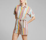 Lilje Striped Playsuit