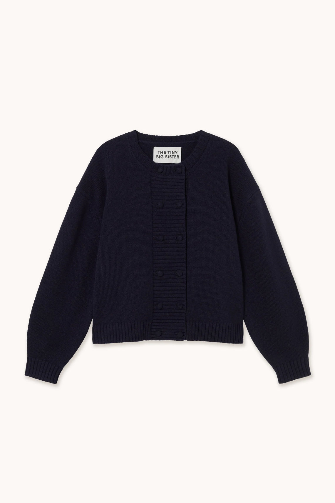 Navy Merino Cardigan